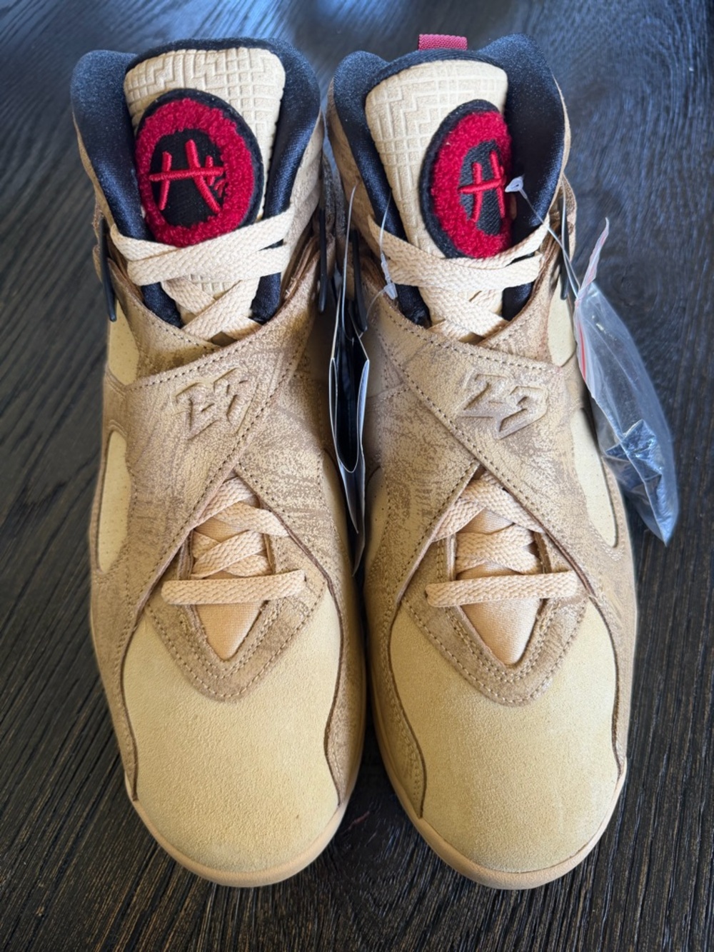 Rui Hachimura × Nike Air Jordan 8 SE "Twine/Gym Red" size 10.5 NEW - Picture 4 of 14